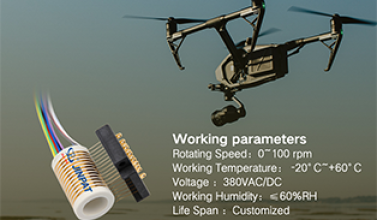 The Application of JINPAT Slip Ring in UAV Aerial Photography