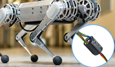 JINPAT Slip Rings for Legged Robots