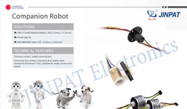 JINPAT LPS series and hollow shaft carbon brush slip ring