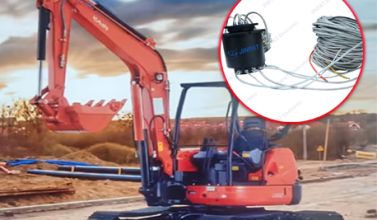 JINPAT slip ring helps the development of the construction machinery industry in 2024
