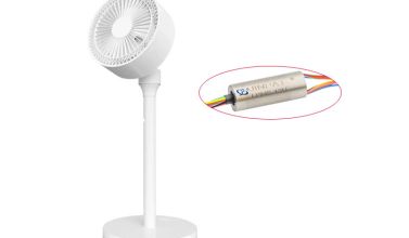 JINPAT's compact and powerful circulating fan slip ring