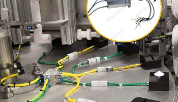 High Speed Ethernet Slip Rings for Automated Production Equipment Data Transmission